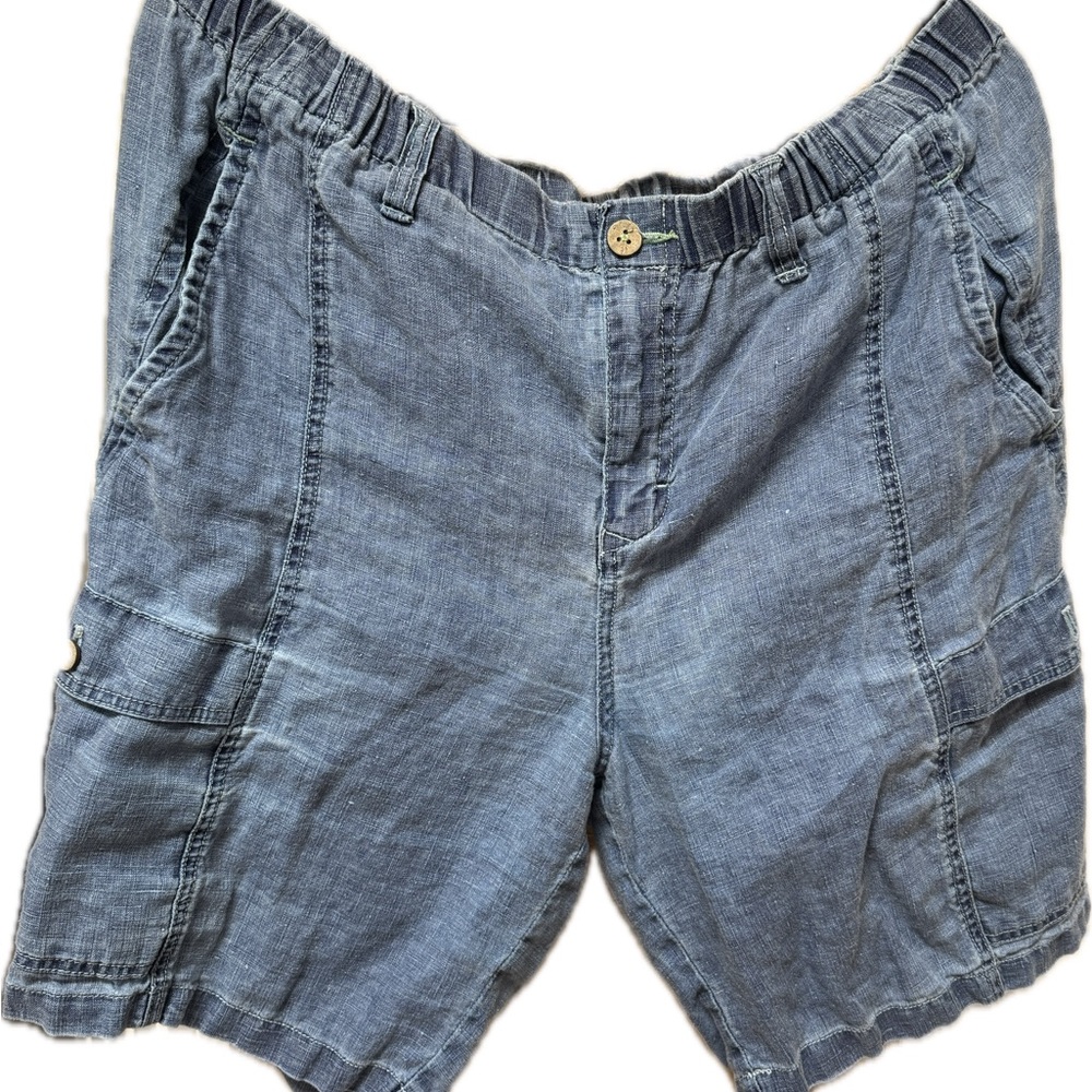 Tommy Bahama Relax Casual Blue Cargo Shorts